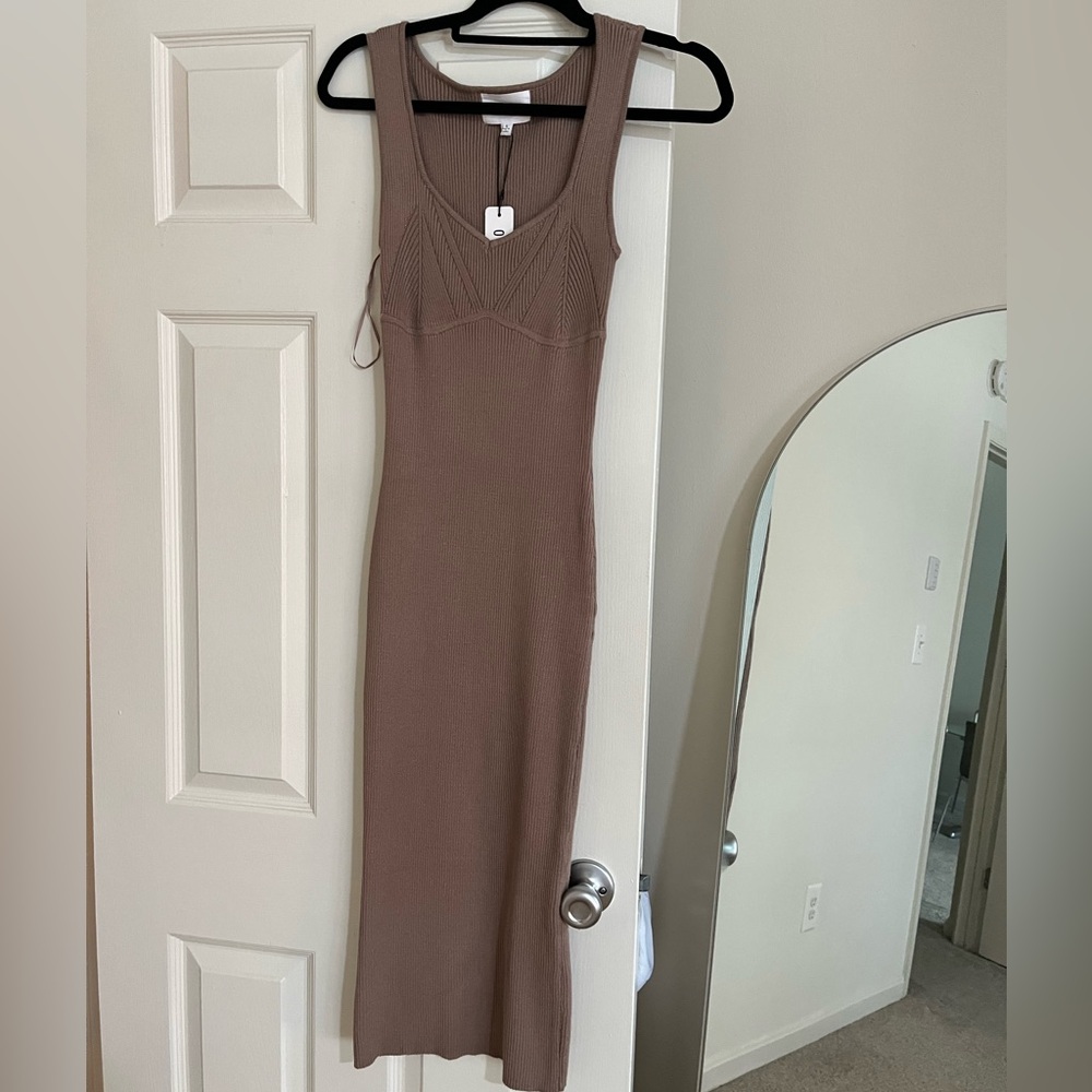 NWT knit midi dress